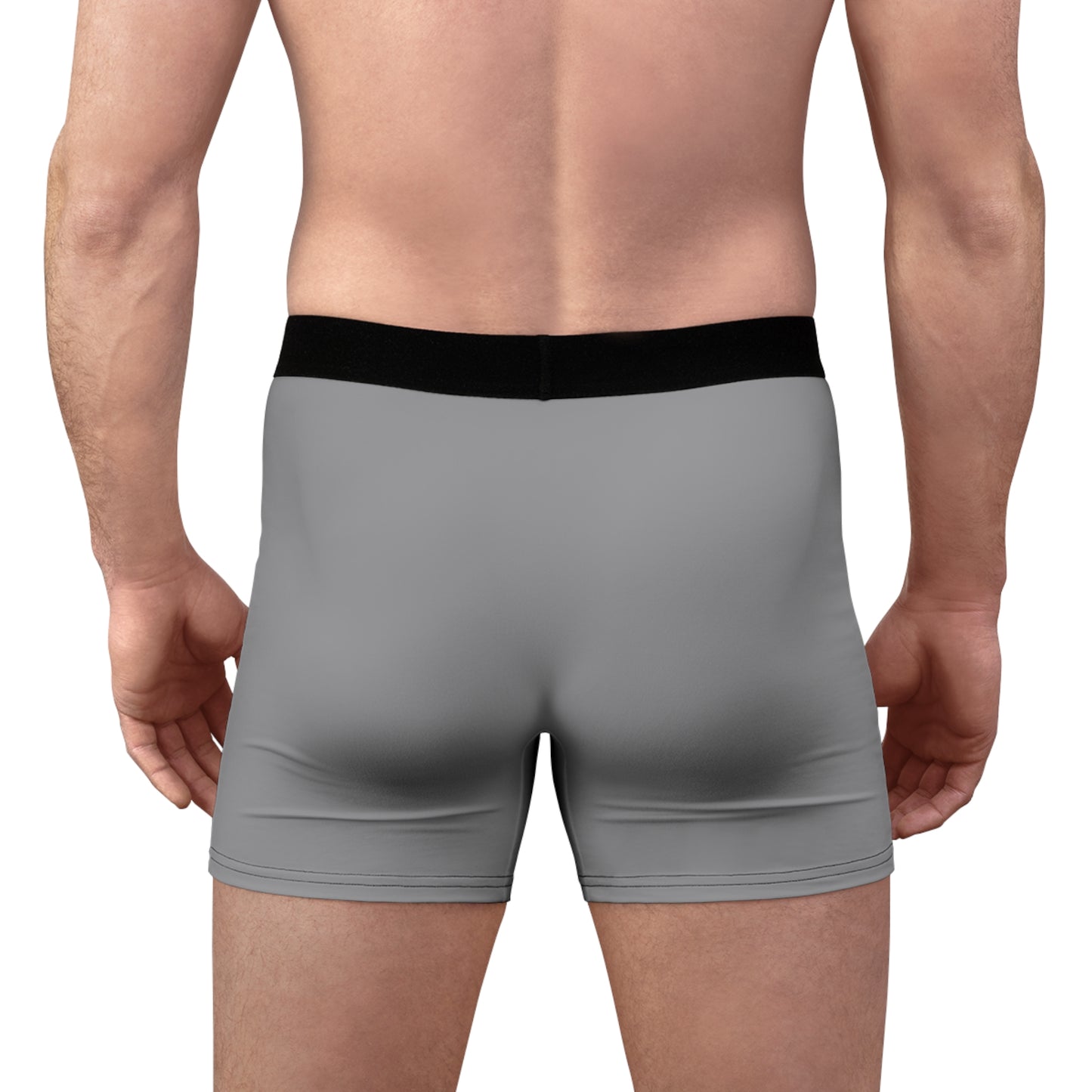 AlphaDiva Men's Christian Grey Boxer Briefs