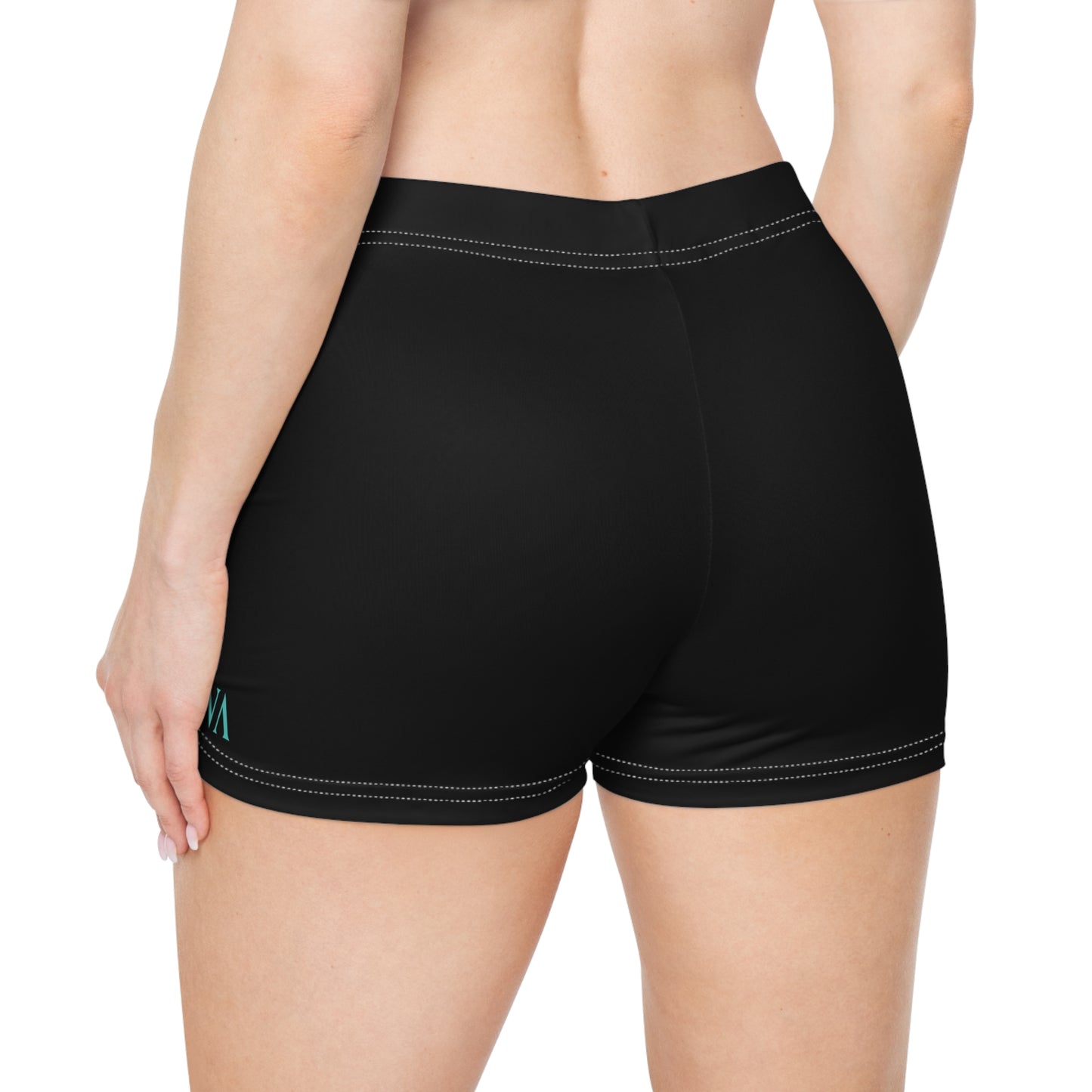 AlphaDiva Late Night Black Women's Shorts