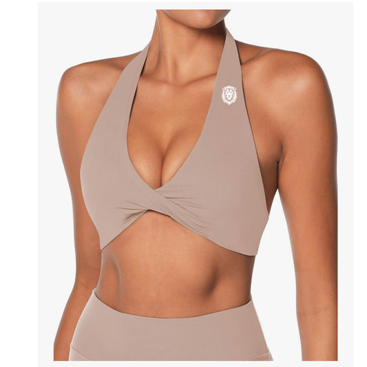 Caramel HALO MUSE Sports Bra