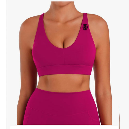 Red Velvet STEALTH FRAMED Sports Bra