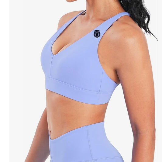 Lilac STEALTH FRAMED Sports Bra