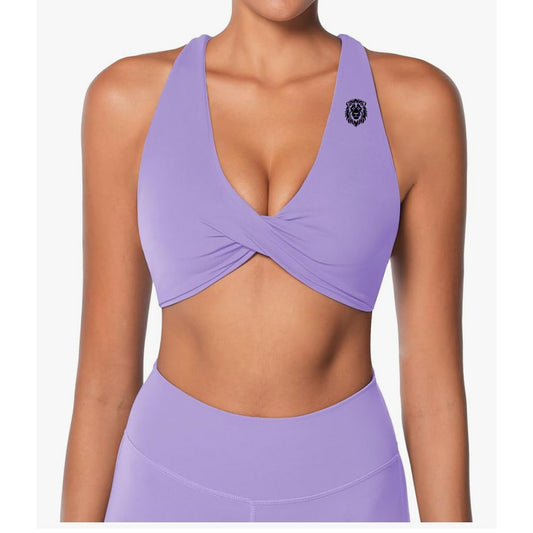 Lilac STEALTH AERO Sports Bra