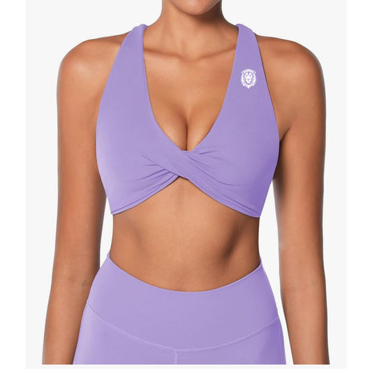Lilac HALO AERO Sports Bra