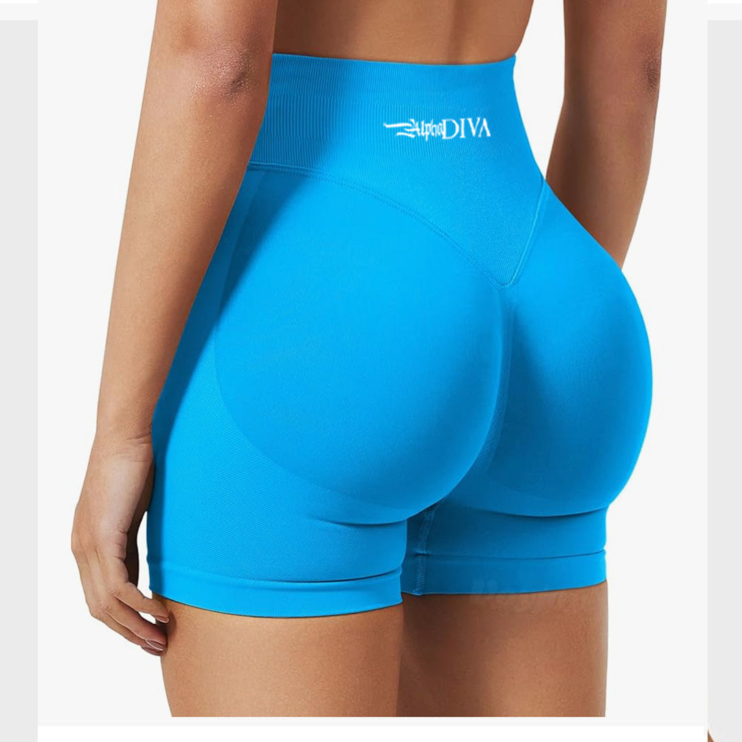 Electric Blue HALO Contour Shorts