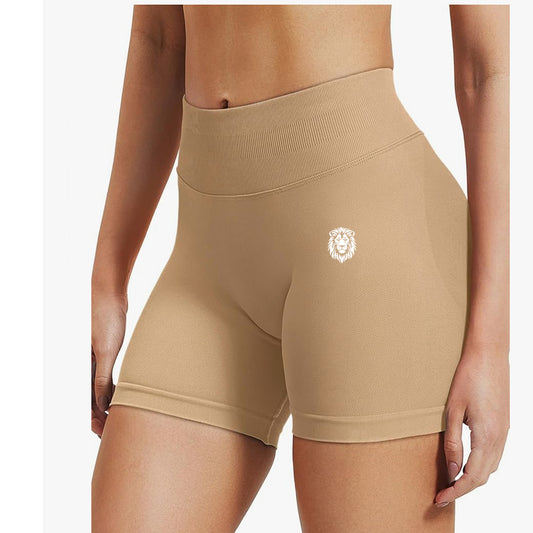 Caramel HALO Contour Shorts