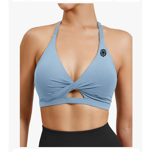 Slate Blue STEALTH UNBOUND Sports Bra