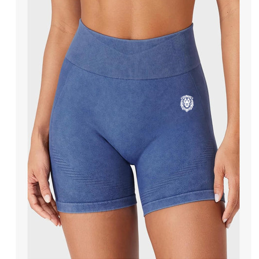 MistyBlue HALO Contour Washed Shorts
