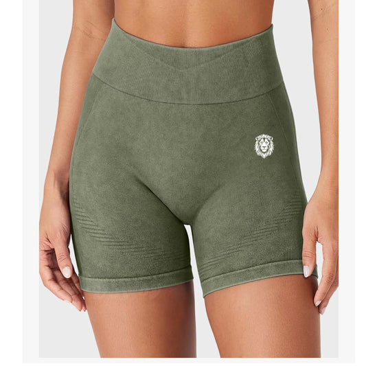 MistyGreen HALO Contour Washed Shorts