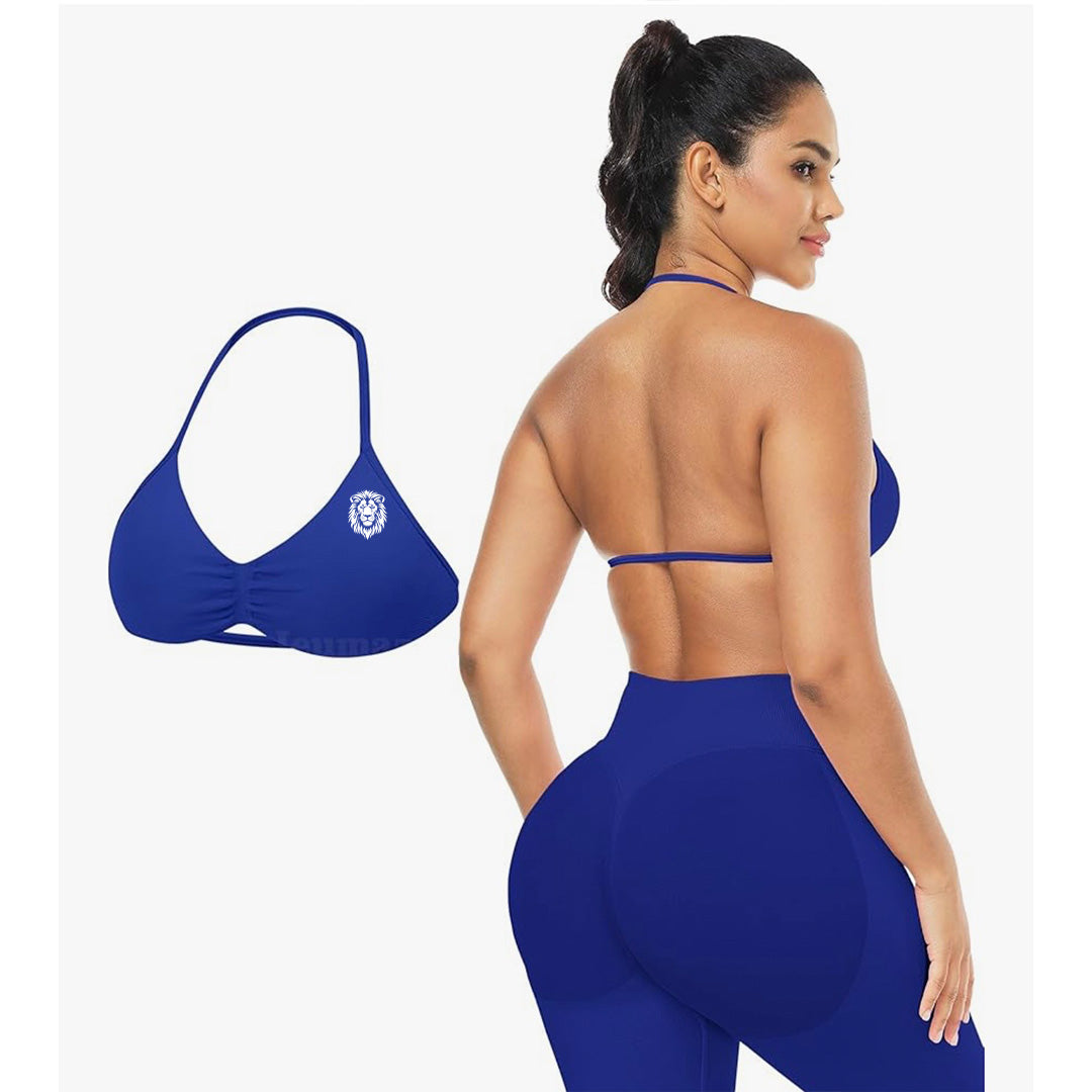 Royal Blue Halo Aura Sports Bra