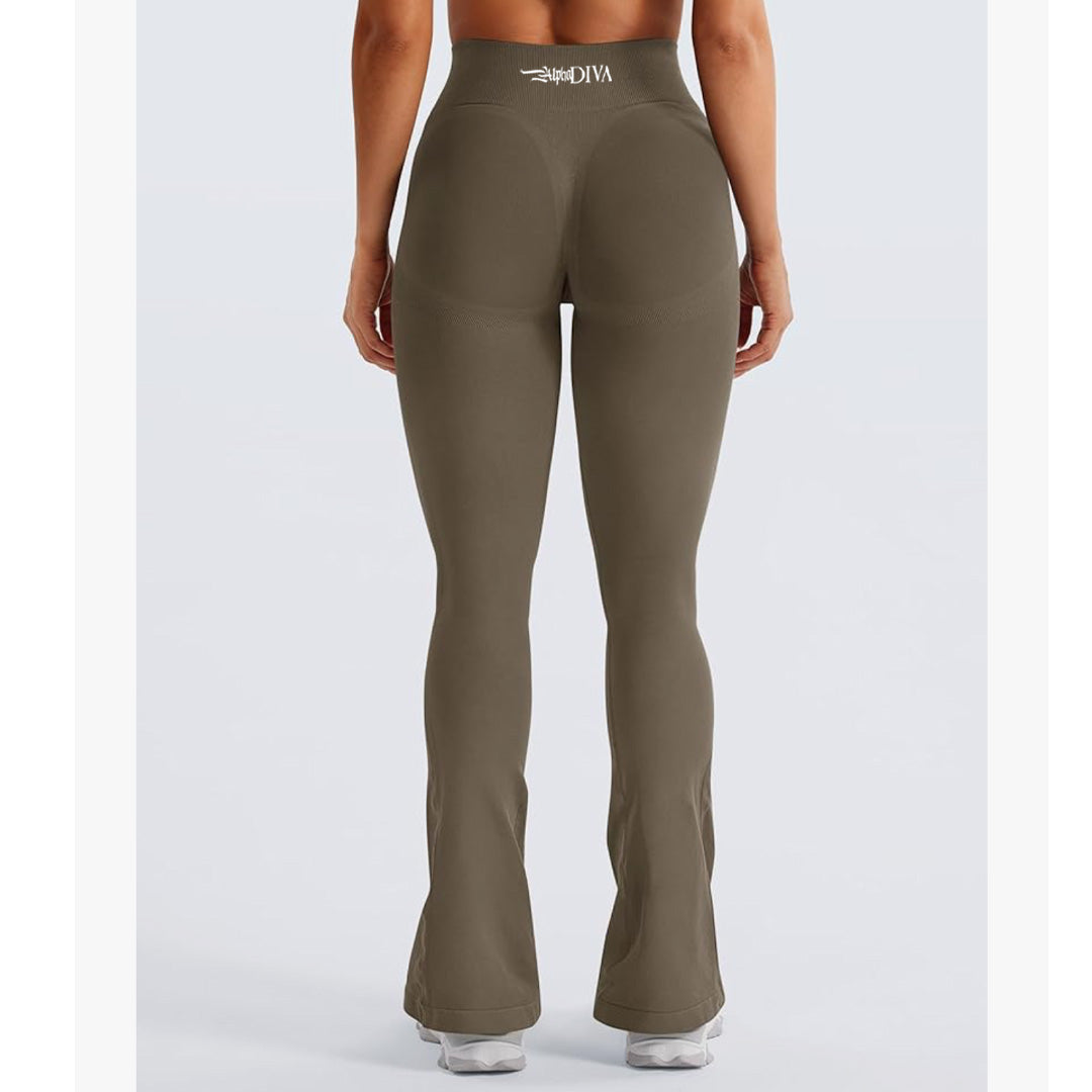 Dark Tan Mini Flair Leggings