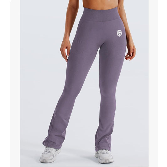 Washed Lilac Mini Flair Leggings
