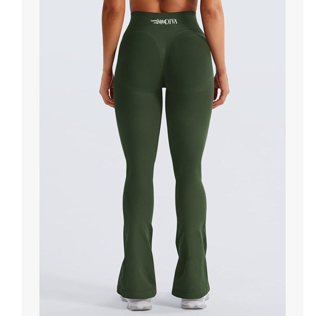 Hunter Green Mini Flair Leggings