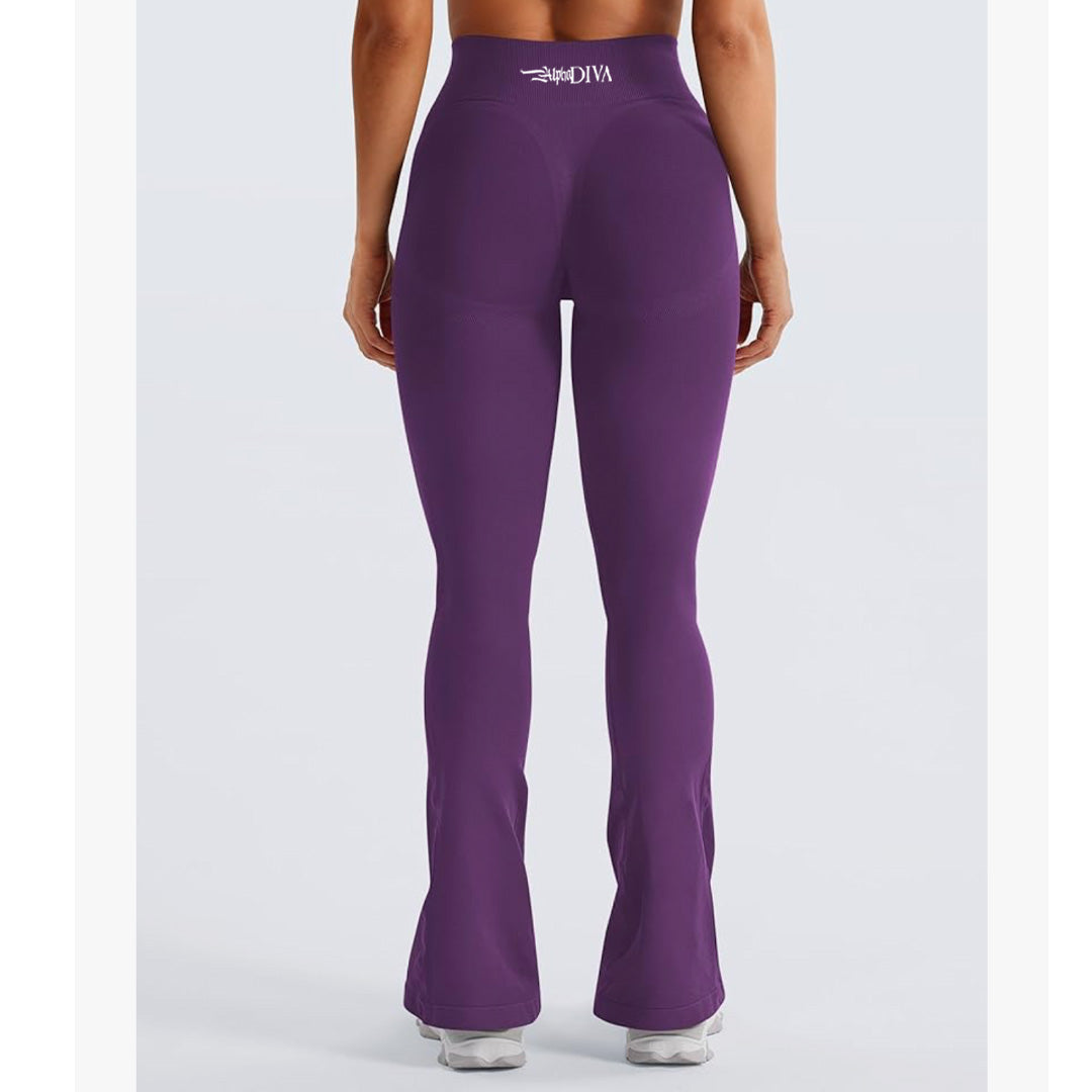 Purple Mini Flair Leggings