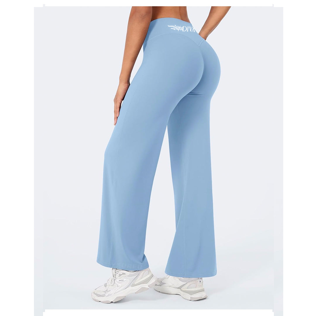 Sky Blue Halo CONTOUR Flair Leggings