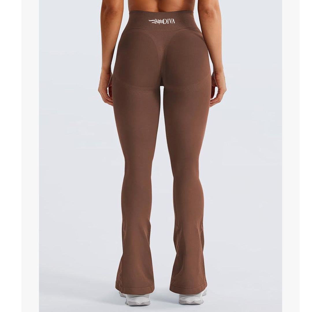 Warm Caramel Mini Flair Leggings