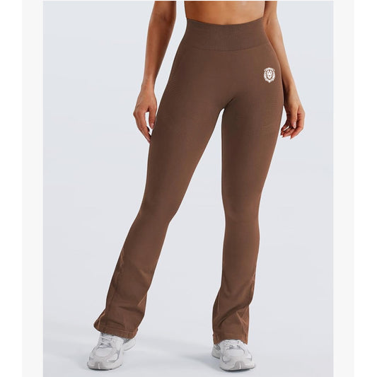 Warm Caramel Mini Flair Leggings