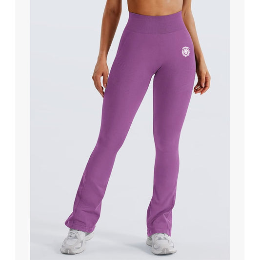 Washed Purple Mini Flair Leggings