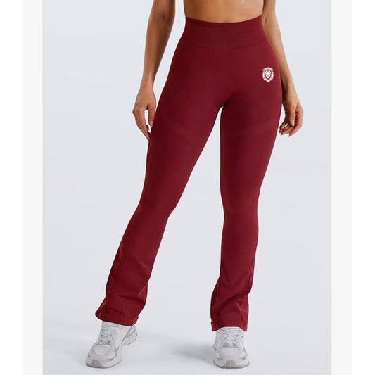 Maroon Mini Flair Leggings