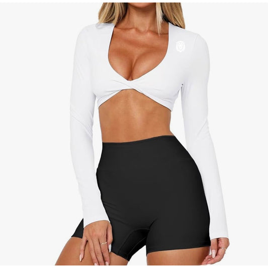 Angel Halo Allure Twist Sports Bra